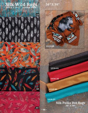 Straight Silk Scarf — Austin Designs